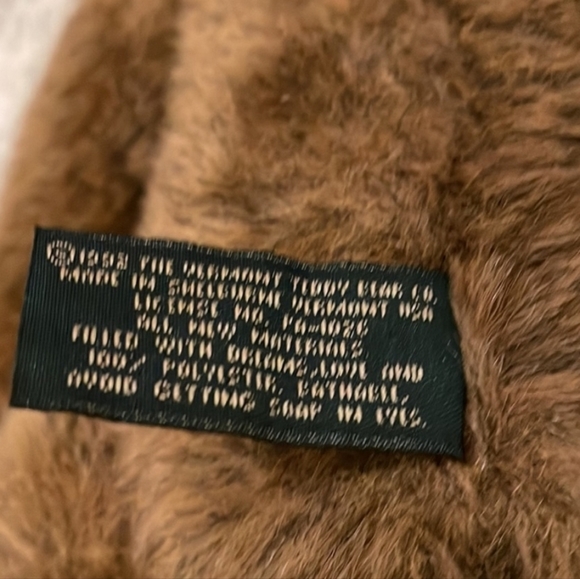 1992 Vermont Teddy Bear Company teddy bear with moveable arms/legs/head - Picture 4 of 5